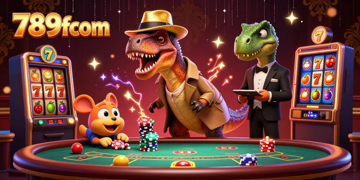 Experience thrilling gaming at 789fcom with a velociraptor card counter and jackpot dynamics.