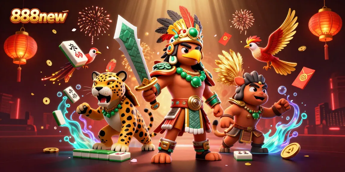 Engage with thrilling games at 888new, featuring animated characters and dynamic casino elements for an immersive experience.