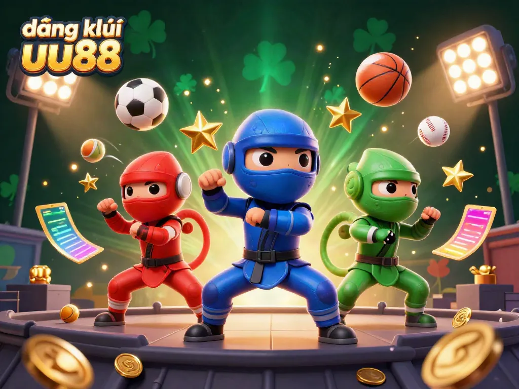 Engage in thrilling gameplay with the dynamic scene showcasing đăng ký uu88 and vivid casino elements.
