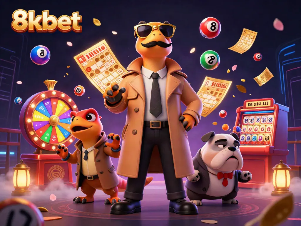 Experience thrilling gaming promotions with 8xbet's vibrant online casino atmosphere filled with lottery excitement.