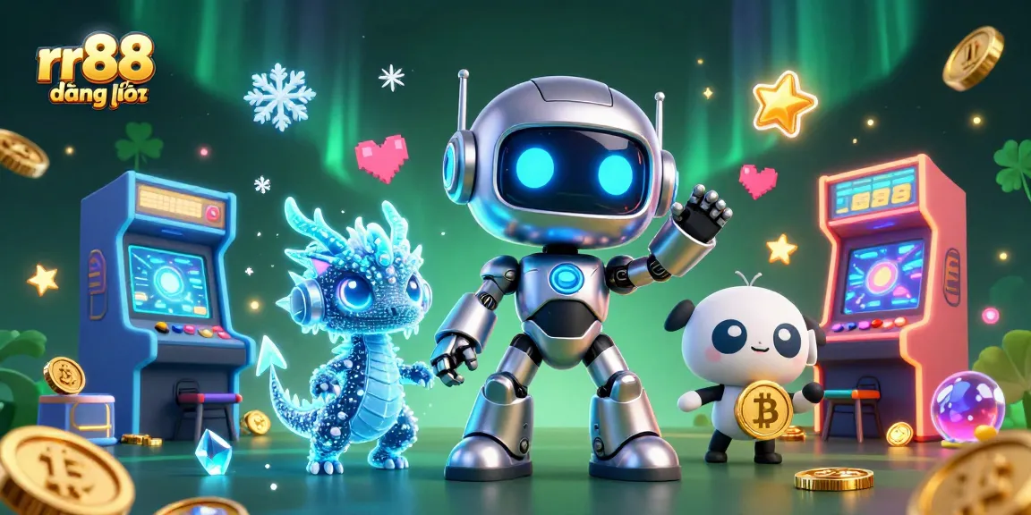 Experience seamless rr88 đăng nhập with festive gaming elements and dynamic casino illustrations.