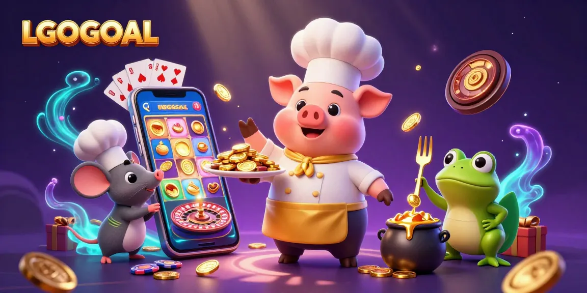Experience winning thrills at LGOGOAL with slot games and a vibrant casino atmosphere.
