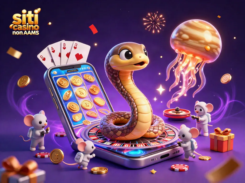 Gioca ai siti casino non AAMS con un'avventura galattica e vincite incredibili.