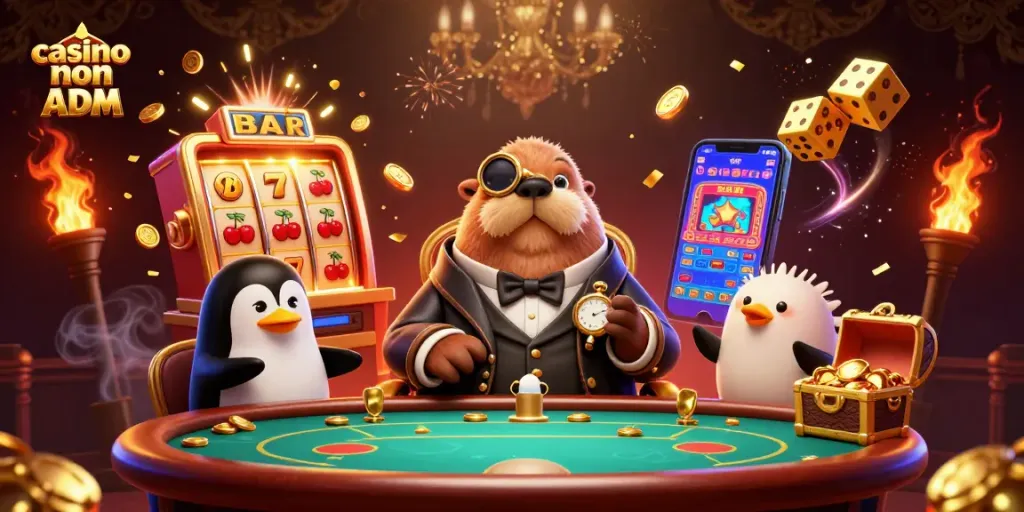 Gioca ai slot e poker nei migliori casino non ADM con un'atmosfera vibrante e ricca.