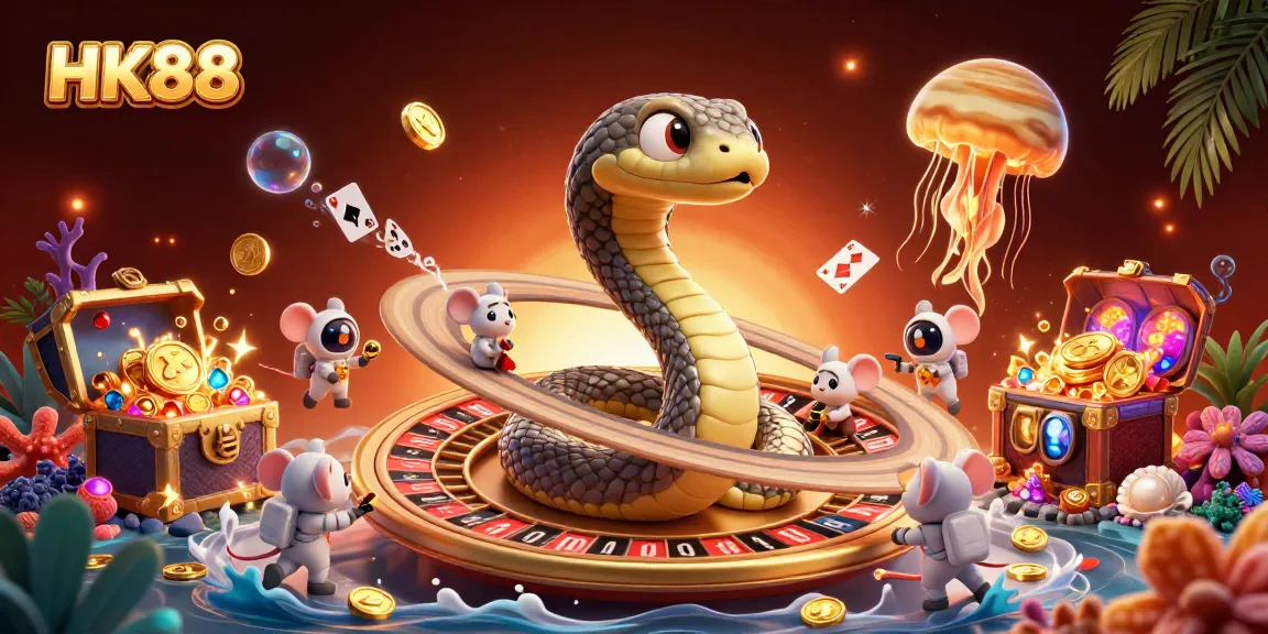 HK88 gaming enthusiasts enjoy a vibrant online casino experience with dynamic characters and captivating elements.