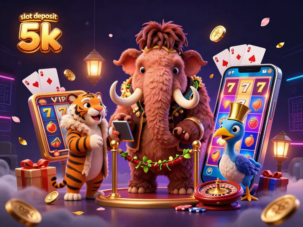 Experience thrilling games with the slot deposit 5k mobile interface displaying vibrant reels and epic wins.