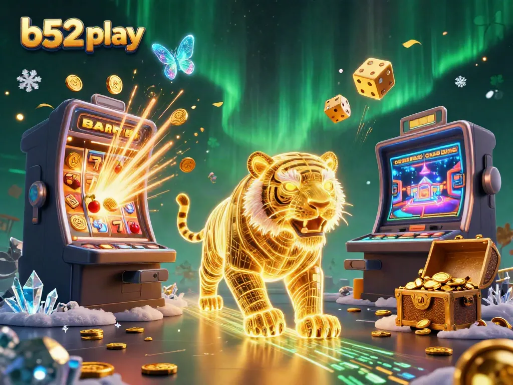 Engage in thrilling slots with the dynamic b52 play setting, featuring vibrant characters, jackpots, and casino excitement.