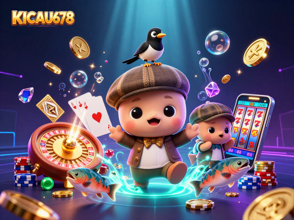 KICAU678 brings exciting slot games to life with dynamic visuals and engaging characters like baby Nessie.